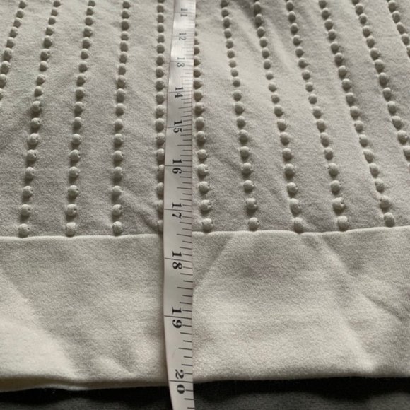 Ann Taylor Embossed Puff Sleeve Sweater - Picture 11 of 12